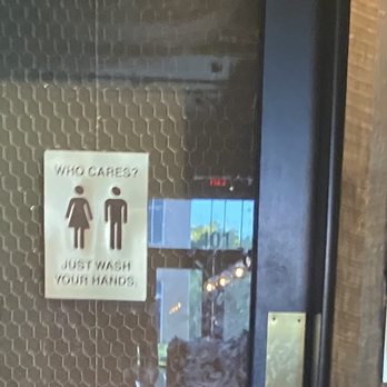 Eureka! - Restroom entrance - Burgers Near Me - Ontario, California Eureka! - Restroom entrance - Burgers Near Me - Ontario, California