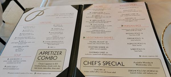 Menu photo 7 Pardis Glendale, CA