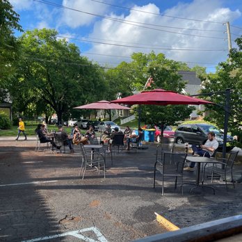 Mayfair Taproom - a view of the outdoor seating area - Pubs Near Me - Indianapolis, Indiana