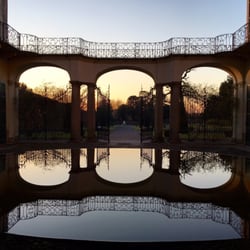 Villa Menafoglio Litta Panza - Al calare del sole