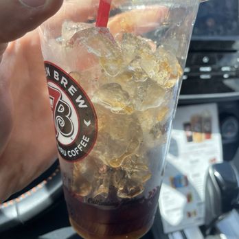 7 Brew Coffee - For reference, this was his drink after 5 sips. - Coffee & Tea Near Me - Houston, Texas 7 Brew Coffee - For reference, this was his drink after 5 sips. - Coffee & Tea Near Me - Houston, Texas