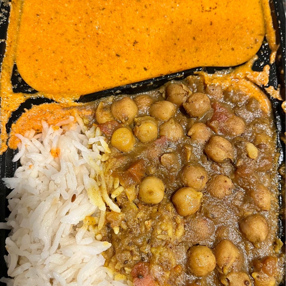Saffron Indian Cuisine - Paneer Makhani lunch. Includes rice and chole - Indian Near Me - Norwalk, Connecticut Saffron Indian Cuisine - Paneer Makhani lunch. Includes rice and chole - Indian Near Me - Norwalk, Connecticut