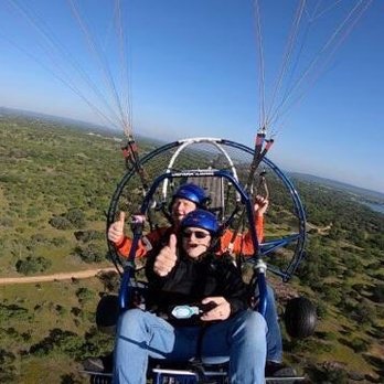 US Paragliding - Flying above lake LBJ - Paragliding Near Me - Marble Falls, Texas