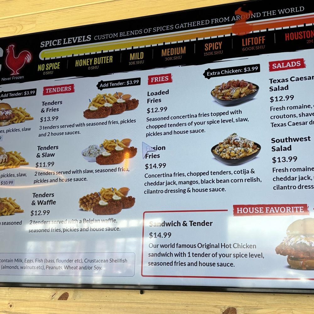 Houston TX Hot Chicken - Chicken Shop Near Me - Las Vegas, Nevada