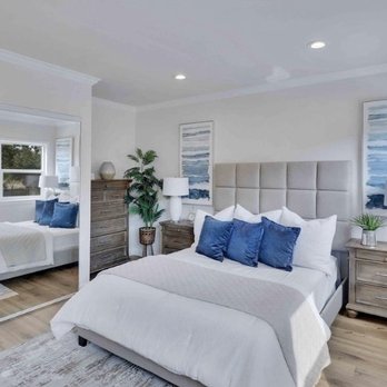 Reem's Divine Design - Staged master bedroom - Home Staging Near Me Reem's Divine Design - Staged master bedroom - Home Staging Near Me