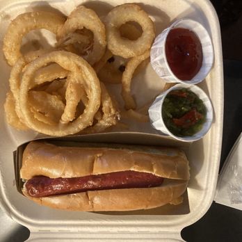 Water Prince Corner Shop - Hot dog and onion rings - Seafood Near Me - Charlottetown, Prince Edward Island Water Prince Corner Shop - Hot dog and onion rings - Seafood Near Me - Charlottetown, Prince Edward Island