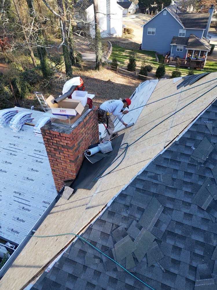 Slide of Super Roofing Pros