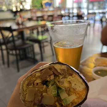 The FAB - Bacon breakfast burrito and beer 10/10!! - Sports Bars Near Me - San Jose, California The FAB - Bacon breakfast burrito and beer 10/10!! - Sports Bars Near Me - San Jose, California