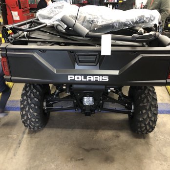 Blue Ridge Polaris - Dealer getting ready to assemble the ranger - Motorsport Vehicle Dealers Near Me - Wapwallopen, Pennsylvania