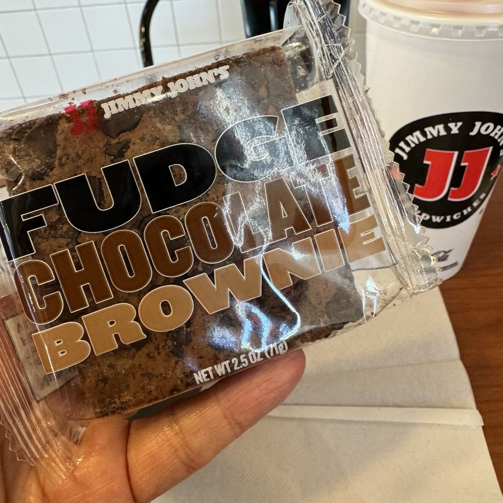 Jimmy John's - Fudge Chocolate Brownie - Delis Near Me - St. George, Utah Jimmy John's - Fudge Chocolate Brownie - Delis Near Me - St. George, Utah