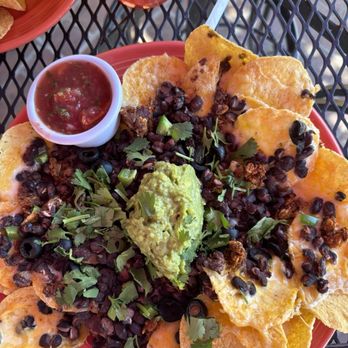 Nectar Cafe - "Chorizo" vegan nachos. - Vegetarian Near Me - Auburn, California