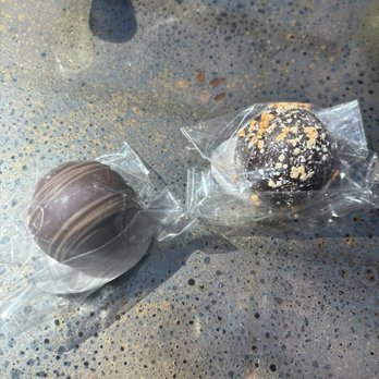Inspirations Eatery And Events - orange cream truffle and milk chocolate truffle - Gift Shops Near Me - Edmond, Oklahoma
