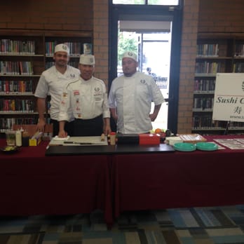 Sushi Chef Institute - Demo at Library wit Sensei Andy - Cooking Schools Near Me - Torrance, California Sushi Chef Institute - Demo at Library wit Sensei Andy - Cooking Schools Near Me - Torrance, California