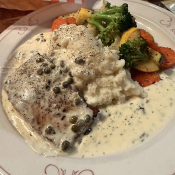 Palermo Restaurant Italian Cucina - Salmon Rustico with lemon capers and cream sauce. - Italian Near Me - Modesto, California Palermo Restaurant Italian Cucina - Salmon Rustico with lemon capers and cream sauce. - Italian Near Me - Modesto, California
