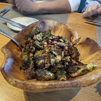 Timber Kitchen & Bar - Brussel sprouts in maple glaze - New American Near Me - Bangor, Maine