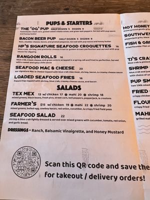 Menu photo 4 Hushpuppies Seafood Kitchen Summerville, SC Menu photo 4 Hushpuppies Seafood Kitchen Summerville, SC