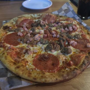 Rex's Bar & Grill - Meat lovers pizza - Sports Bars Near Me - Fort Worth, Texas Rex's Bar & Grill - Meat lovers pizza - Sports Bars Near Me - Fort Worth, Texas