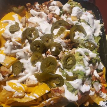 Guadalajara Tacos - Super nachos Pollo asado, we probably could of shared this lol but another flavorful meal. - Mexican Near Me - Hayward, California
