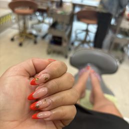 Gel x mani + reg pedi. In love with my nails! Gel x mani + reg pedi. In love with my nails!