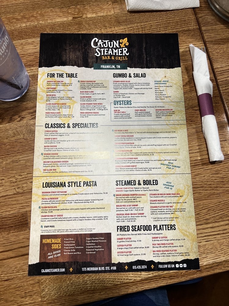 Cajun Steamer Bar & Grill