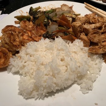 Fujiyama Mama - Chicken and Shrimp with White Rice - Japanese Near Me - Westfield, New Jersey Fujiyama Mama - Chicken and Shrimp with White Rice - Japanese Near Me - Westfield, New Jersey
