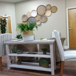 Ashley River Comprehensive Family Dentistry - Sweetgrass baskets on the wall- they are in the exam room area too.