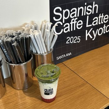 Grid Coffee - strawberry matcha w oat milk - Coffee & Tea Near Me - Santa Ana, California Grid Coffee - strawberry matcha w oat milk - Coffee & Tea Near Me - Santa Ana, California