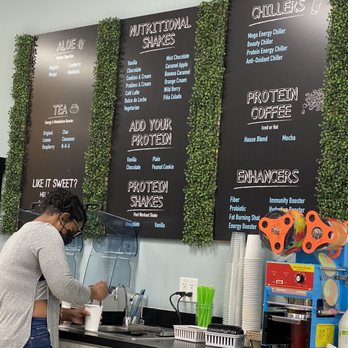 Happiest Hour - The menu...wish they had the prices on there...might be helpful to the customers lol - Juice Bars & Smoothies Near Me - Fort Lauderdale, Florida Happiest Hour - The menu...wish they had the prices on there...might be helpful to the customers lol - Juice Bars & Smoothies Near Me - Fort Lauderdale, Florida