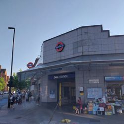 Oval Underground Station - Outside
