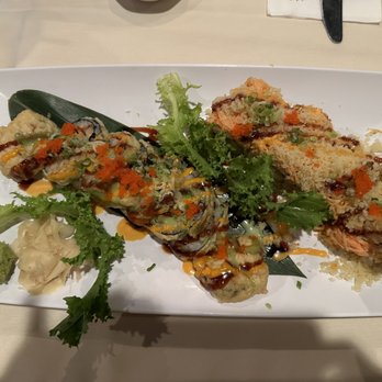 Blue Ginger Asian Bistro - Godzilla roll and moonlight roll - Japanese Near Me - Parma, Ohio Blue Ginger Asian Bistro - Godzilla roll and moonlight roll - Japanese Near Me - Parma, Ohio