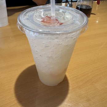 Old Town Caffe - Crushed Mango Lemonade (feat. my son's strawberries) - Coffee & Tea Near Me - Pasadena, California Old Town Caffe - Crushed Mango Lemonade (feat. my son's strawberries) - Coffee & Tea Near Me - Pasadena, California