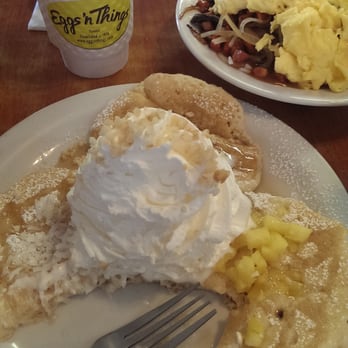 Eggs 'n Things - Hawaiian set b - plenty for 2! - Breakfast & Brunch Near Me - Honolulu, Hawaii
