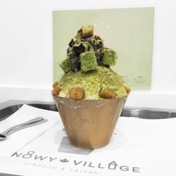 Snowy Village - Matcha bingsoo