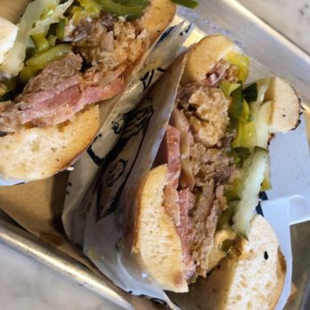 The Lox - Cubano on the Everything bagel - Breakfast & Brunch Near Me - Columbus, Ohio