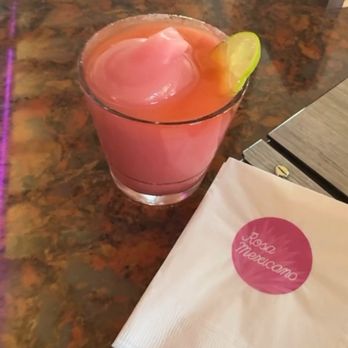 Rosa Mexicano - Pomegranate Margarita with a Gran Marnier float - Mexican Near Me - Oxon Hill, Maryland Rosa Mexicano - Pomegranate Margarita with a Gran Marnier float - Mexican Near Me - Oxon Hill, Maryland