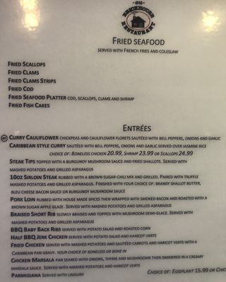 Menu photo 7 Brickhouse Restaurant Eastham, MA