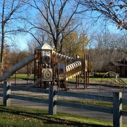 River Woods Park - Playscape for the younger crowd.