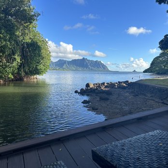 Paradise Bay Resort - View from the floating dock. - Hotels Near Me - Kaneohe, Hawaii Paradise Bay Resort - View from the floating dock. - Hotels Near Me - Kaneohe, Hawaii