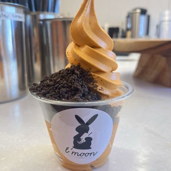 L'moon Creamery - Pasadena - Thai tea soft serve 9oz - Ice Cream & Frozen Yogurt Near Me - Pasadena, California L'moon Creamery - Pasadena - Thai tea soft serve 9oz - Ice Cream & Frozen Yogurt Near Me - Pasadena, California