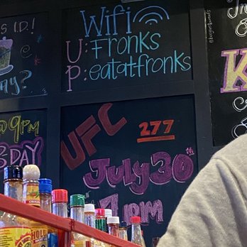 Fronk's - Free WiFi! - Burgers Near Me - Bellflower, California