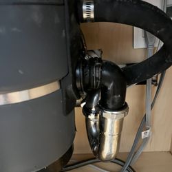 Pipeline Plumbing - Outflow pipe from garbage disposal was leaking. Replacement part was only $25, but given the age of the disposal, I opted to just replace.