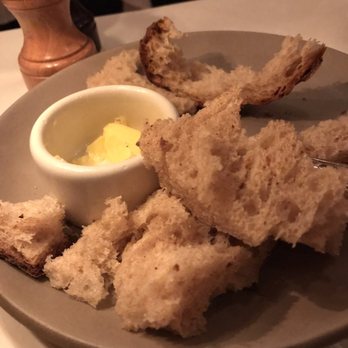 Chez Panisse - I don't like the soft part of a baguette so I pick it out. Just crust and butter lol. - New American Near Me - Berkeley, California