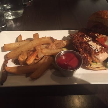 Copper Fox Gastropub - Crispy Chicken Sandwich - New American Near Me - Chicago, Illinois