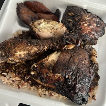 Island Tings Miami Gardens - Jerk chicken, rice and peas, sweet plantains - Caribbean Near Me - Opa-locka, Florida Island Tings Miami Gardens - Jerk chicken, rice and peas, sweet plantains - Caribbean Near Me - Opa-locka, Florida