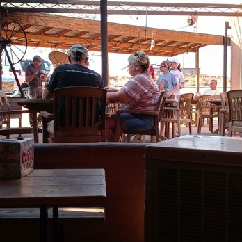 Mexican Hat Lodge - Outside dining - Steakhouses Near Me - Mexican Hat, Utah