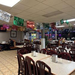 Taqueria El Charro - Inside the restaurant, very spacious.