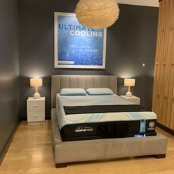 Tempur-Pedic Flagship Store - Walnut Creek - One of the mattresses that they demo