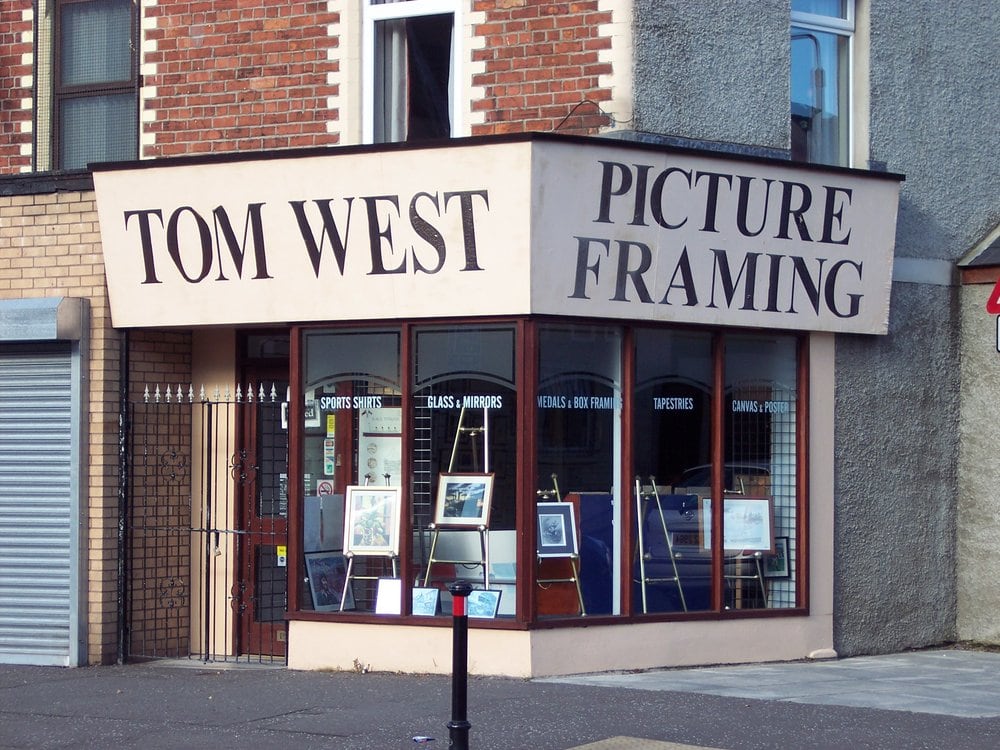 TOM WEST 264 Woodstock Road, Belfast, United Kingdom Framing