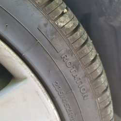 Mavis Tires & Brakes - The backwards tire Mavis put on