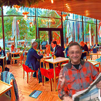 Timmy Green - Bright and cheery place for Breakfast - Australian Near Me - London, XGL